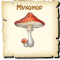 Мухомор, вид семян