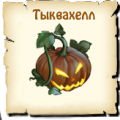 Тыквахел, вид семян